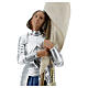 St Joan of Arc statue, 25 cm plaster Arte Barsanti s2
