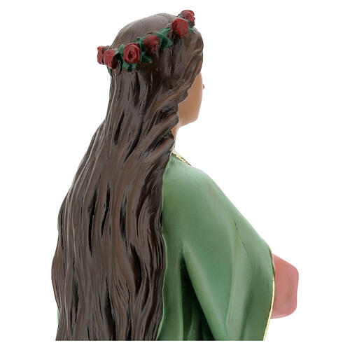 Święta Agnieszka figura gipsowa 40 cm malowana ręcznie Arte Barsanti 8