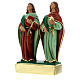 Saints Cosmas and Damian plaster statue 8 in Arte Barsanti s2