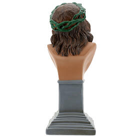 Büste aus Gips Ecce Homo handbemalt Arte Barsanti, 30 cm s6