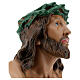 Ecce Homo plaster bust 30 cm hand painted Arte Barsanti s4
