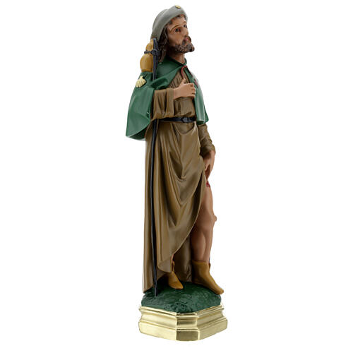 Święty Roch gips 40 cm figura malowana ręcznie Arte Barsanti 5