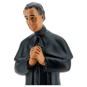 Heiliger Johannes Bosco, Statue aus Gips, 30 cm, handbemalt, Arte Barsanti