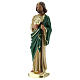 Statue of St. Judas 15 cm hand painted plaster Arte Barsanti s2