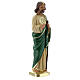Saint Judas statue plâtre 15 cm peinte main Arte Barsanti s3