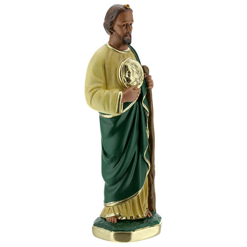 Statue Saint Judas 20 cm plâtre peint main Arte Barsanti 4