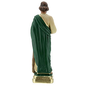 Statue aus Gips Judas Thaddäus handbemalt Arte Barsanti, 30 cm s5