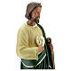 Estatua San Judas 40 cm yeso pintado a mano Arte Barsanti s4