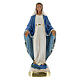 Estatua Virgen Inmaculada 20 cm yeso coloreada Barsanti s1