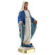 Statua Madonna Immacolata 20 cm gesso colorata Barsanti s3