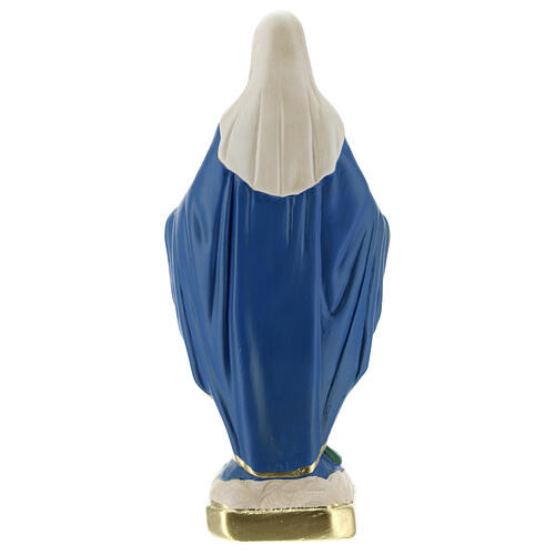 Mary Immaculate statue, 20 cm colored plaster Barsanti 4