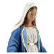 Immaculate Virgin Mary 30 cm plaster hand painted Arte Barsanti s2