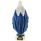 Virgen Inmaculada 30 cm estatua yeso Arte Barsanti s6