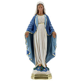 Immaculate Virgin Mary 40 cm plaster hand painted Arte Barsanti