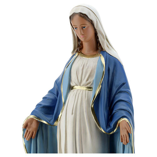 Immaculate Virgin Mary 40 cm plaster hand painted Arte Barsanti 2