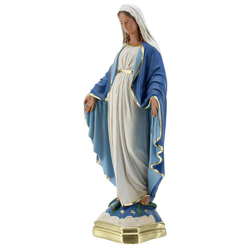 Immaculate Virgin Mary 40 cm plaster hand painted Arte Barsanti 3
