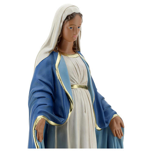 Immaculate Virgin Mary 40 cm plaster hand painted Arte Barsanti 4