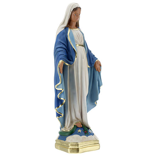 Immaculate Virgin Mary 40 cm plaster hand painted Arte Barsanti 5