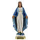 Immaculate Virgin Mary 40 cm plaster hand painted Arte Barsanti s1