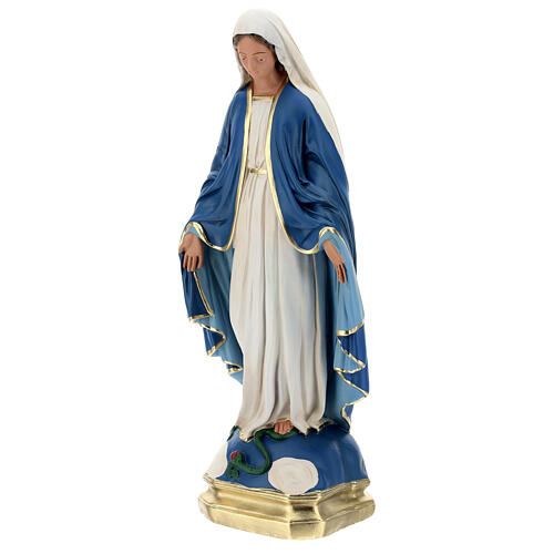 Madonna Immacolata statua 50 cm gesso dipinto Barsanti 3