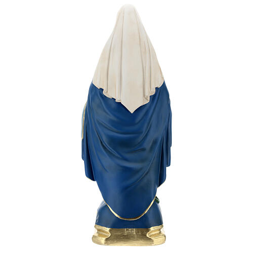 Our Lady of Grace statue, 50 cm painted plaster Barsanti 6