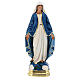 Our Lady of Grace statue, 50 cm painted plaster Barsanti s1