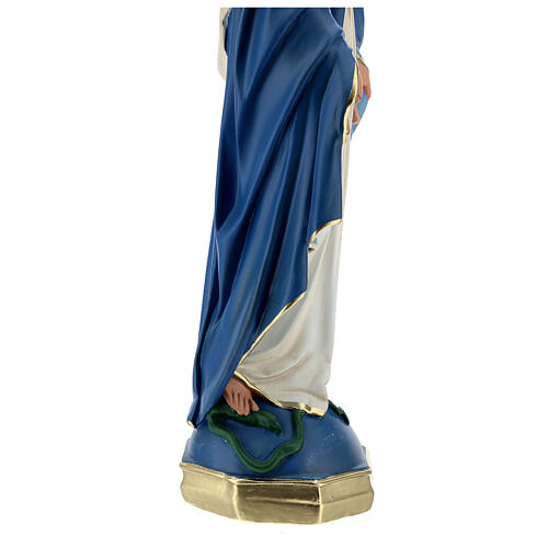 Immaculée Conception statue plâtre 60 cm Arte Barsanti 7