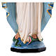 Virgen Inmaculada 80 cm estatua yeso pintada Barsanti s4