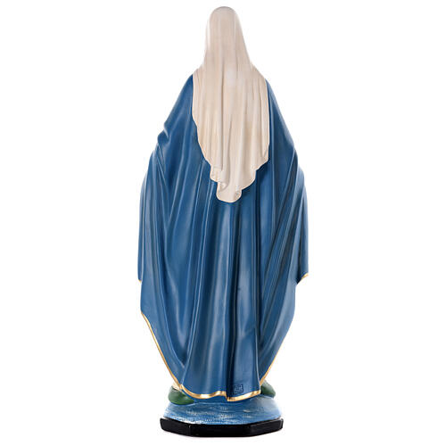 Vierge Immaculée 80 cm statue plâtre peint Barsanti 6