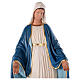 Vierge Immaculée 80 cm statue plâtre peint Barsanti s2