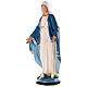 Vierge Immaculée 80 cm statue plâtre peint Barsanti s3