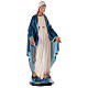 Vierge Immaculée 80 cm statue plâtre peint Barsanti s5