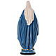 Vierge Immaculée 80 cm statue plâtre peint Barsanti s6
