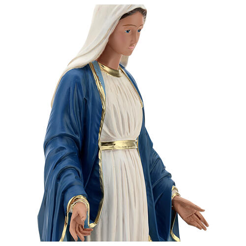 Estatua Virgen Inmaculada resina 60 cm pintada a mano Arte Barsanti 4