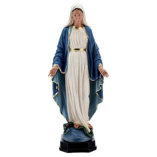 Nossa Senhora da Imaculada Conceição imagem resina pintada à mão Arte Barsanti 60 cm 1