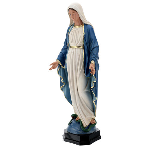 Nossa Senhora da Imaculada Conceição imagem resina pintada à mão Arte Barsanti 60 cm 3