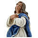 Immaculate Virgin Mary of Murillo 30 cm plaster hand painted Arte Barsanti s2