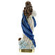 Estatua Virgen Inmaculada del Murillo 30 cm yeso Barsanti s7