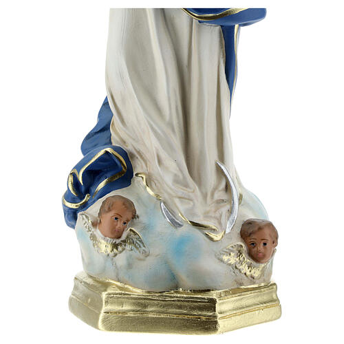 Immaculate Virgin Mary of Murillo 40 cm plaster hand painted Arte Barsanti 4