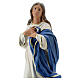Statue of Immaculate Conception by Murillo, 40 cm painted plaster Barsanti s2