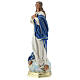Statue of Immaculate Conception by Murillo, 40 cm painted plaster Barsanti s3