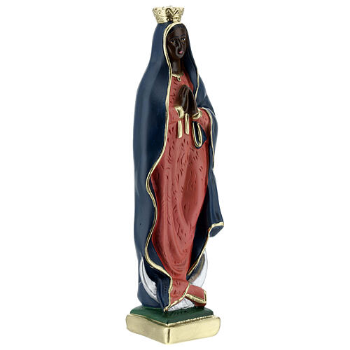 Our Lady of Guadalupe 30 cm hand painted plaster statue Arte Barsanti 5