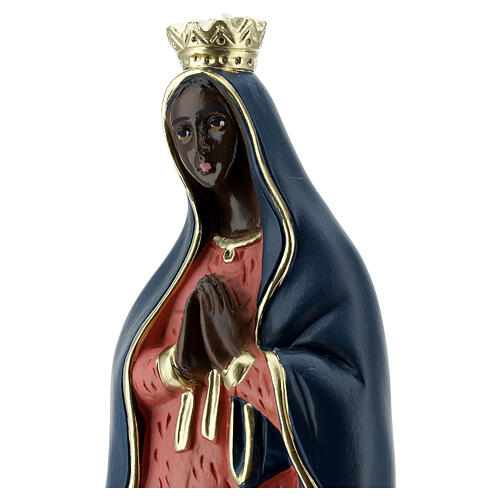 Madonna Guadalupe 30 cm statua gesso dipinta Barsanti 2