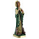 Święta Marta figura gipsowa 30 cm malowana ręcznie Arte Barsanti s6