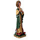 Sainte Marthe 40 cm statue plâtre peint main Arte Barsanti s4