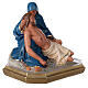 Statue La Pietà plâtre peint main 30x30 cm Arte Barsanti s4