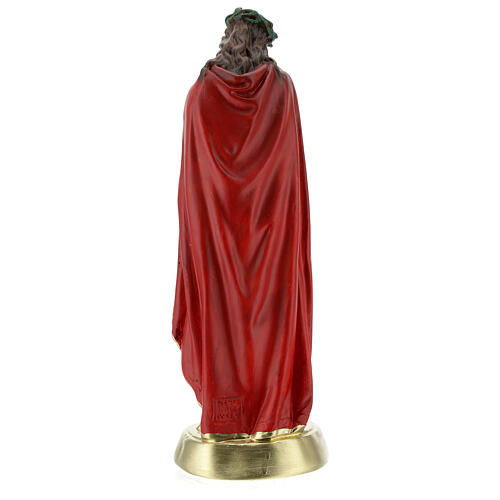 Ecce Homo statue plâtre 30 cm peinte à la main Arte Barsanti 7
