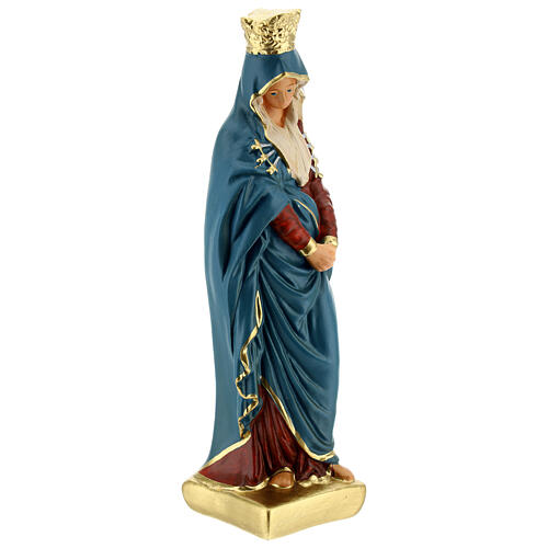 Our Lady of Sorrow hand painted plaster statue Arte Barsanti 20 cm 3
