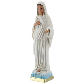 Virgen Medjugorje estatua yeso 20 cm Arte Barsanti