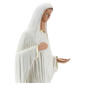 Imagem Nossa Senhora de Medjugorje 30 cm gesso pintado Barsanti